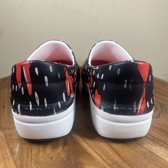 Crocs Minnie Mouse Neria Pro II Womens Black Red Size 7 Disney Clogs Shoes - Picture 5 of 10